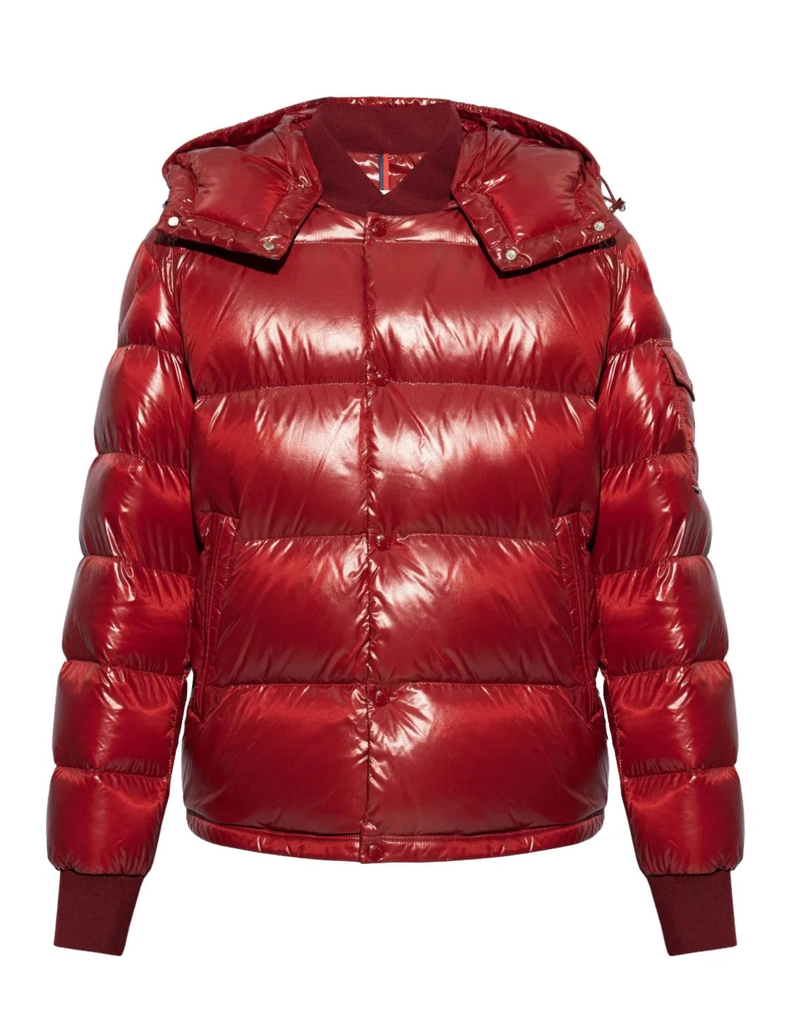 GIUBBINO MONCLER UOMO ROSSO
