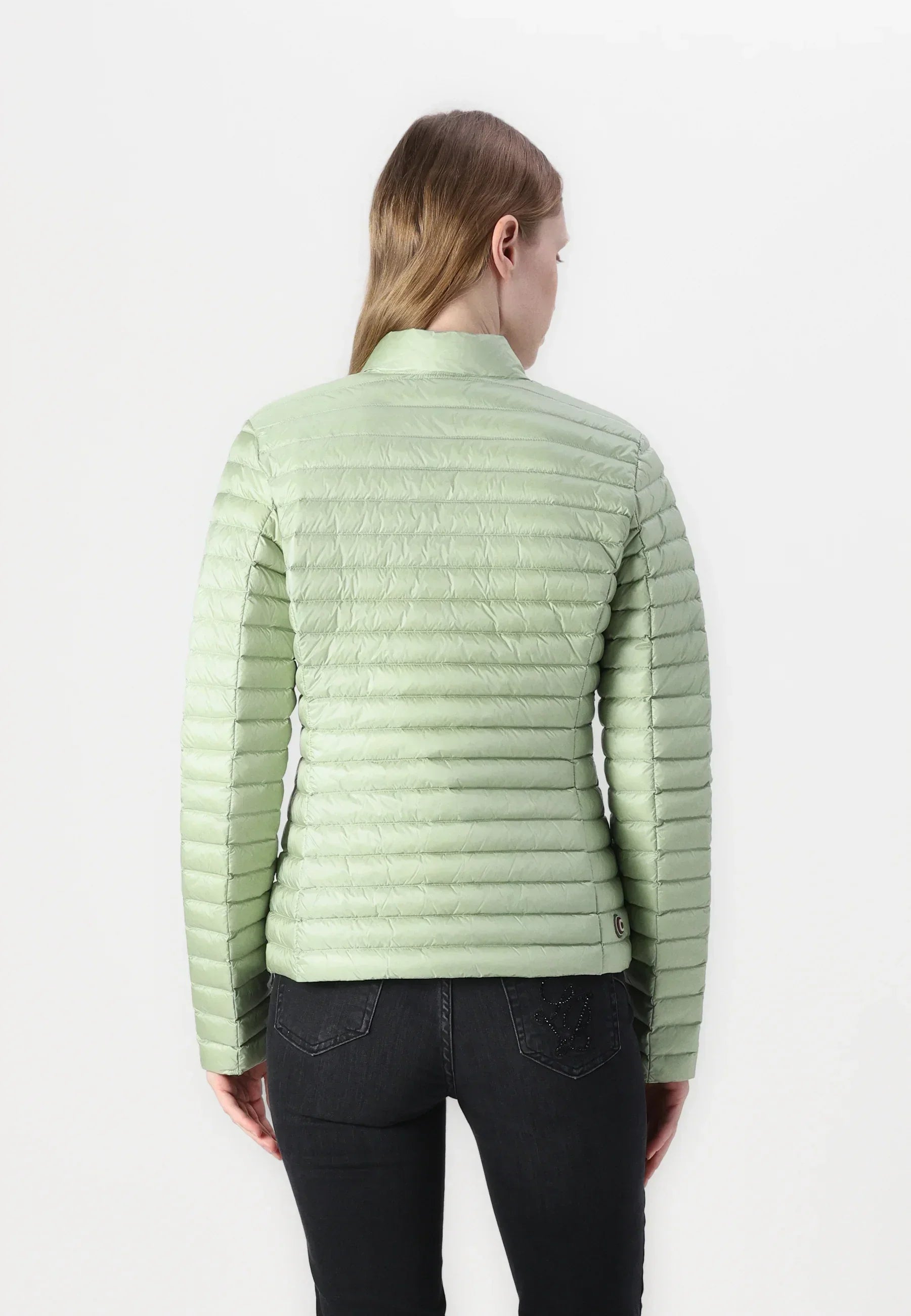 COLMAR DONNA CORTO VERDE ACQUA CON ZIP