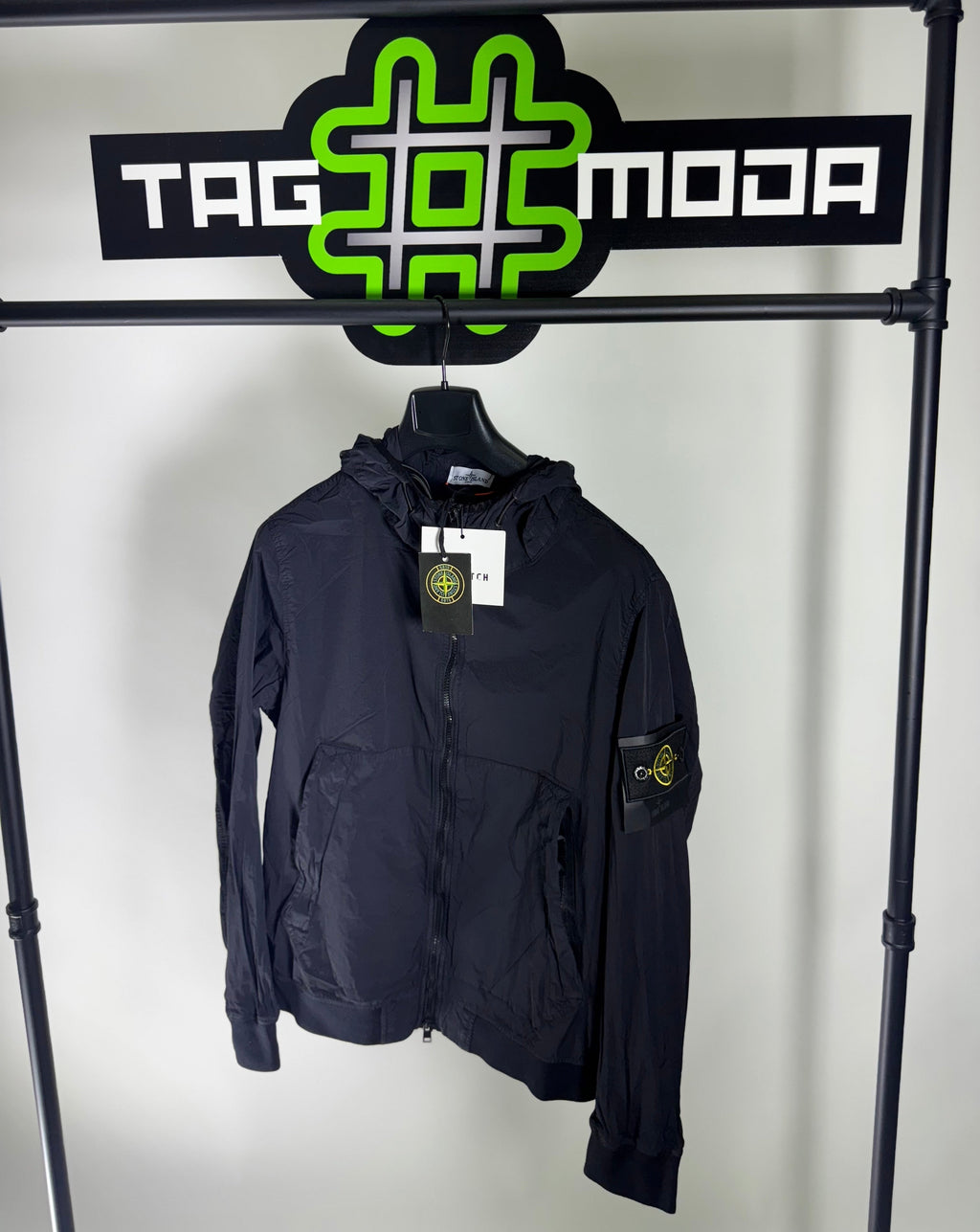 Giacca Stone Island - Nera Primaverile