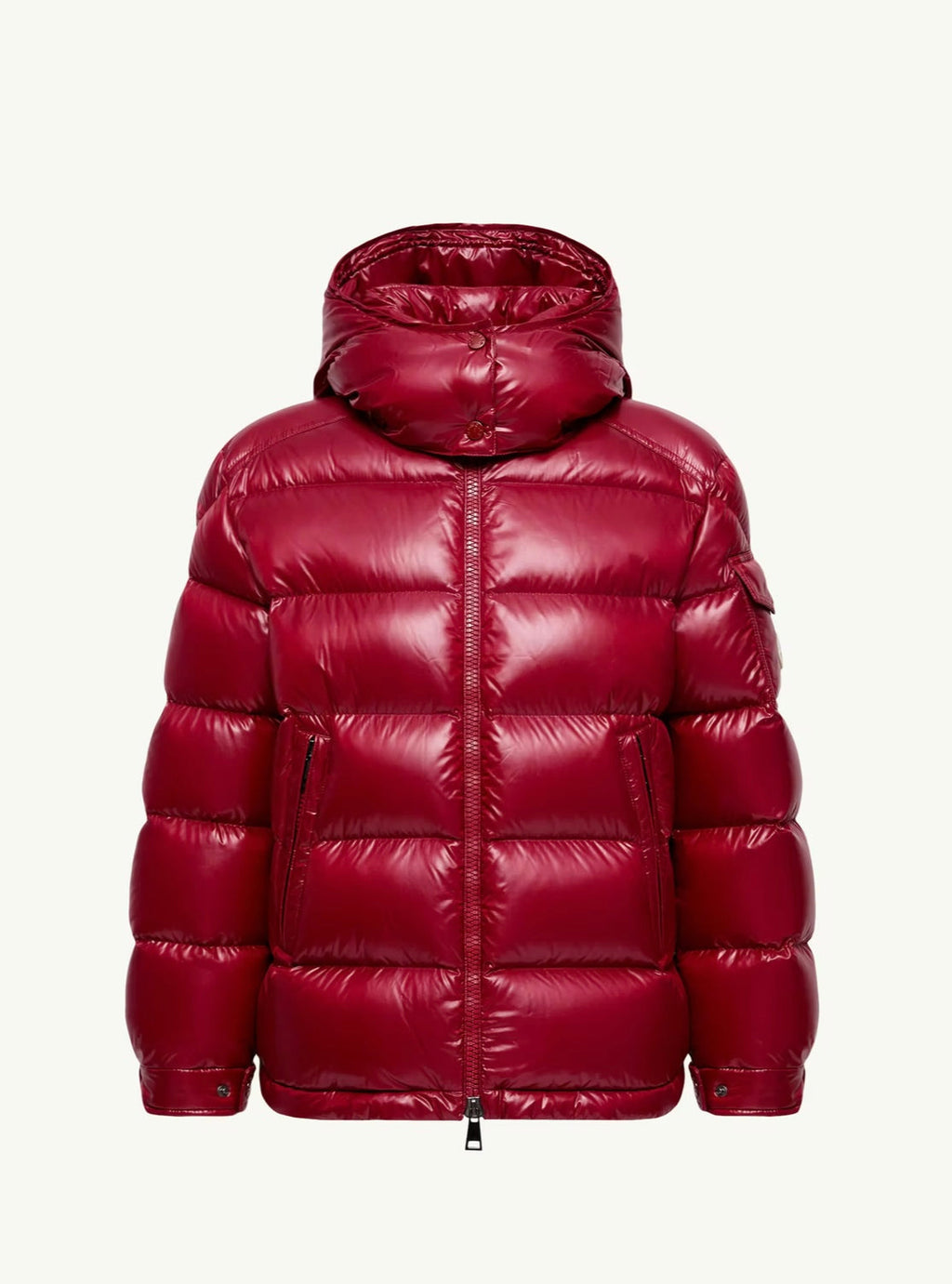 GUBBINO MONCLER DONNA ROSSO LUCIDO