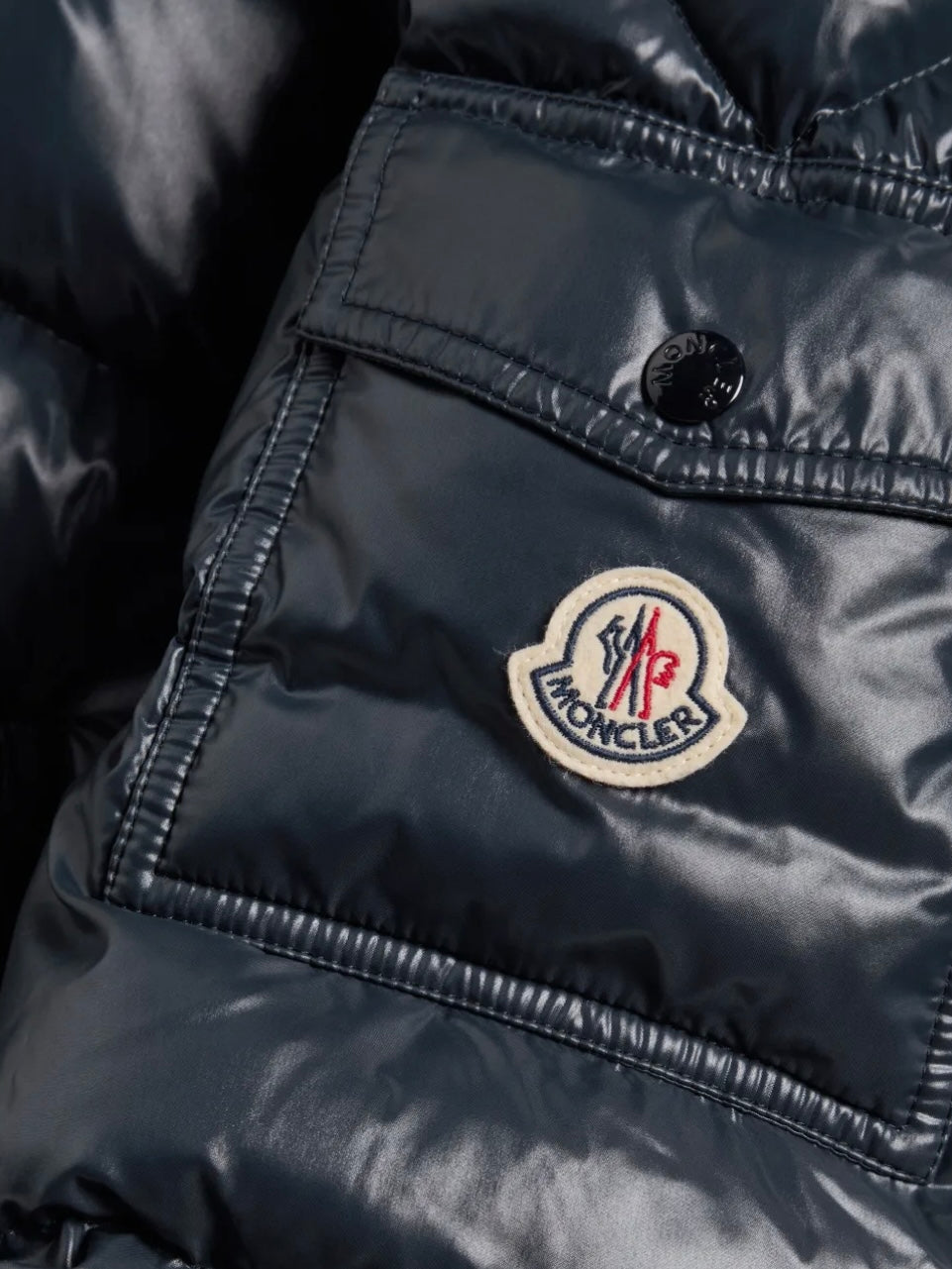 GIUBBINO MONCLER UOMO BLU