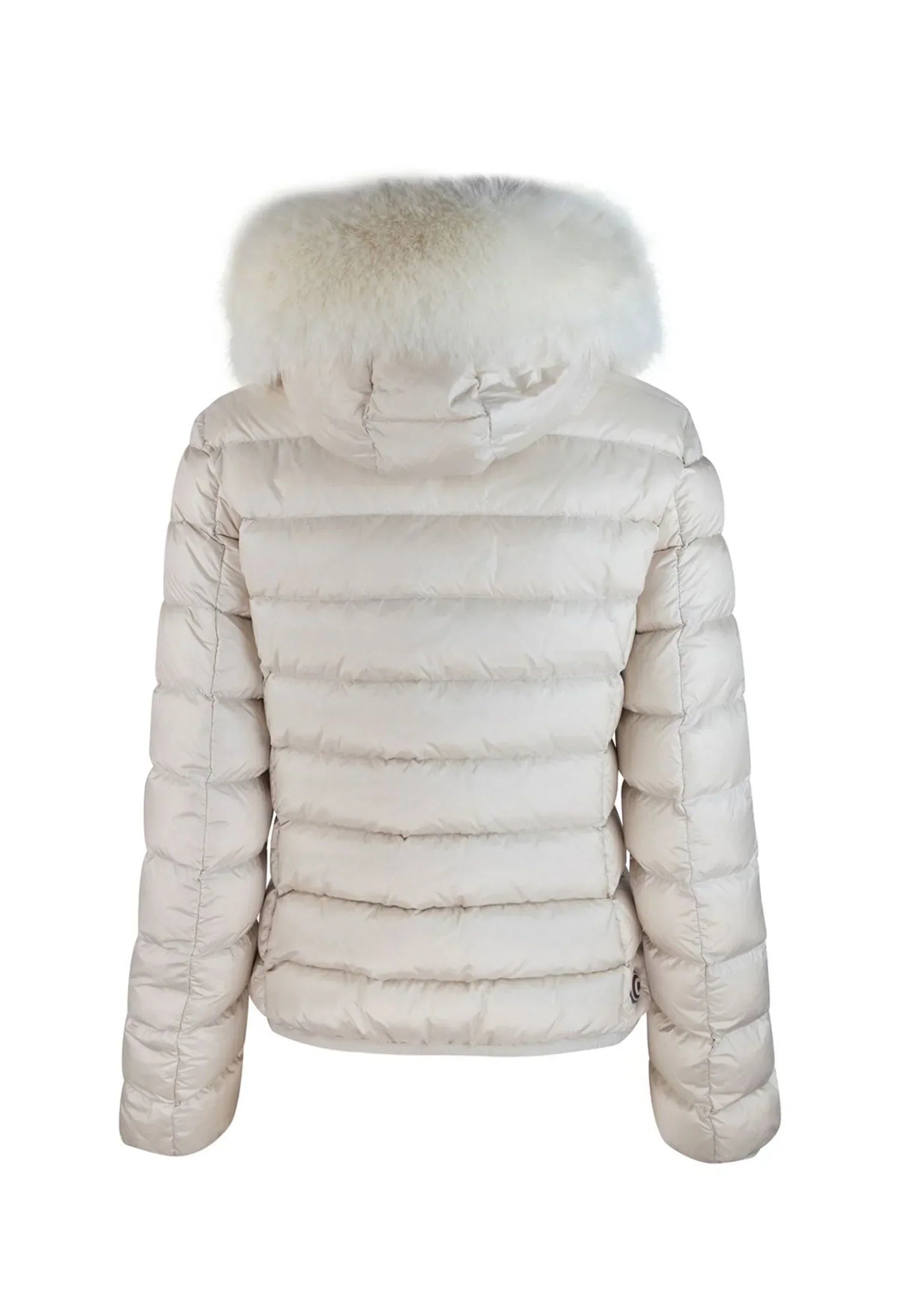 COLMAR DONNA CORTO BIANCO CON PELLICCIA