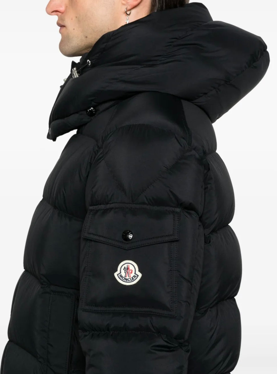 GIUBBINO MONCLER UOMO NERO