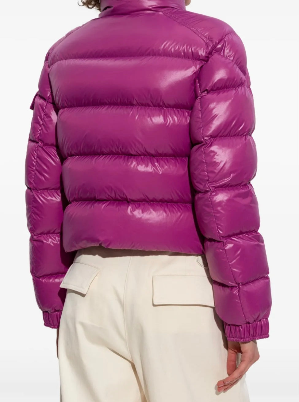 GUBBINO MONCLER DONNA CORTO MAGENTA