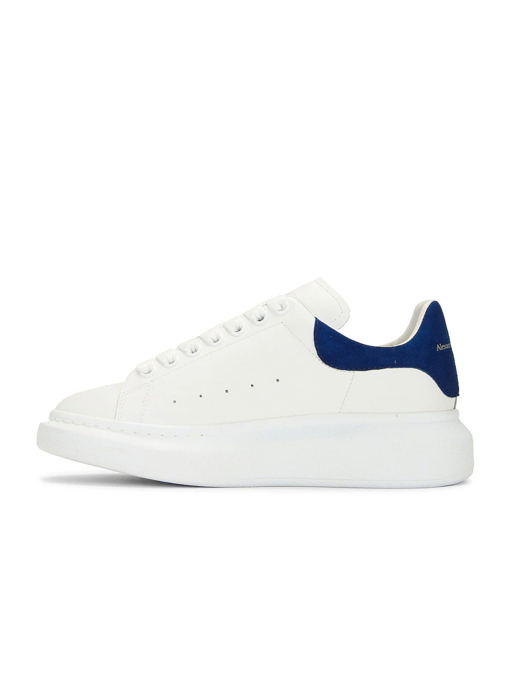 ALEXANDER MCQUEEN BIANCHE CON RETRO BLU