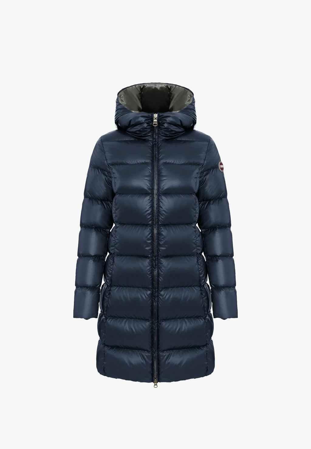 COLMAR DONNA BLU LUNGO CON CAPPUCCIO