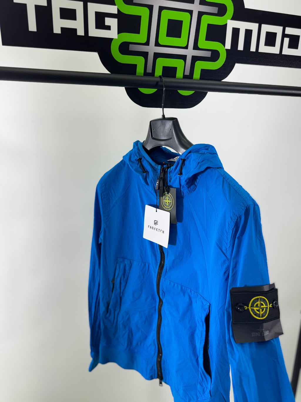 Giacca Stone Island - Blu Primaverile