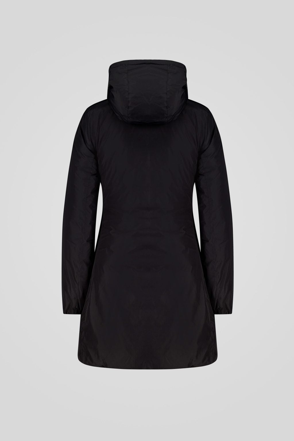 Piumino Ciesse reversibile nero con cappuccio