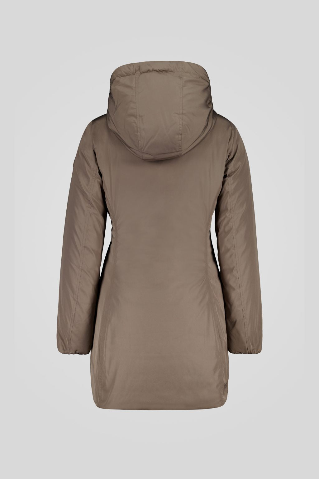 Piumino Ciesse lungo marrone reversibile