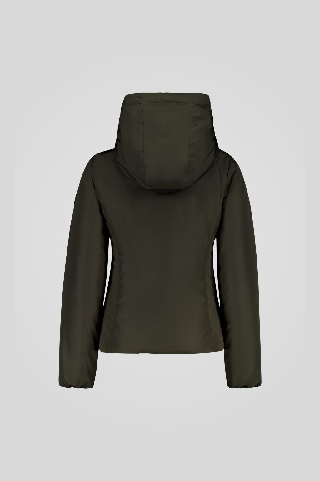 Piumino Ciesse corto verde militare reversibile