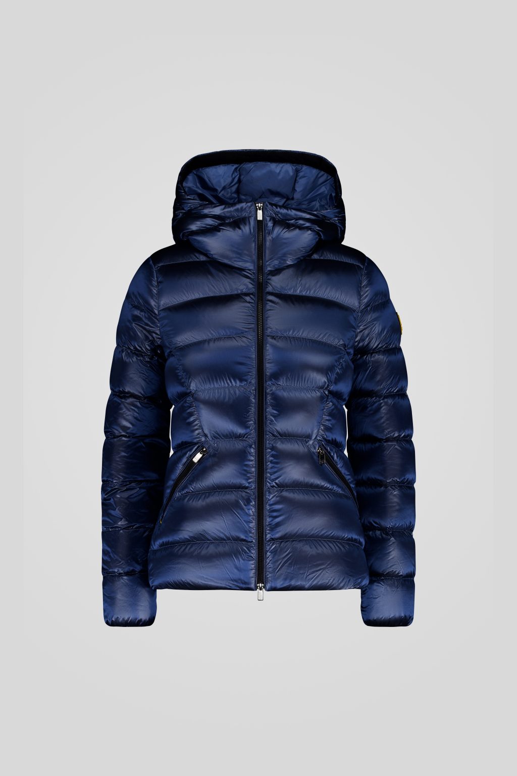 Piumino Ciesse azzurro con cappuccio